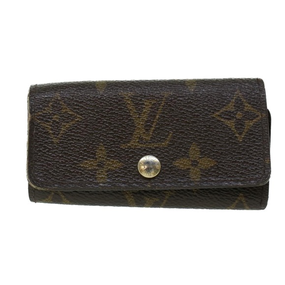 LOUIS VUITTON Monogram Multi Cles 4 Key Case M69517 LV Auth 54065 - Picture 13 of 16